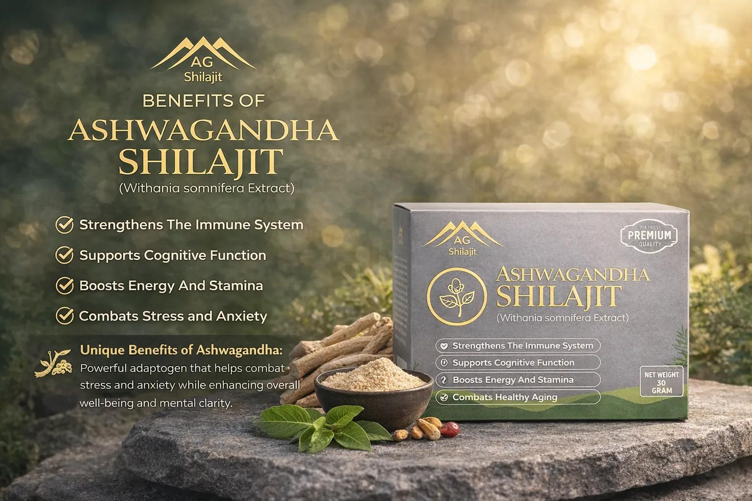 Ashwagandha Shilajit — Coming Soon